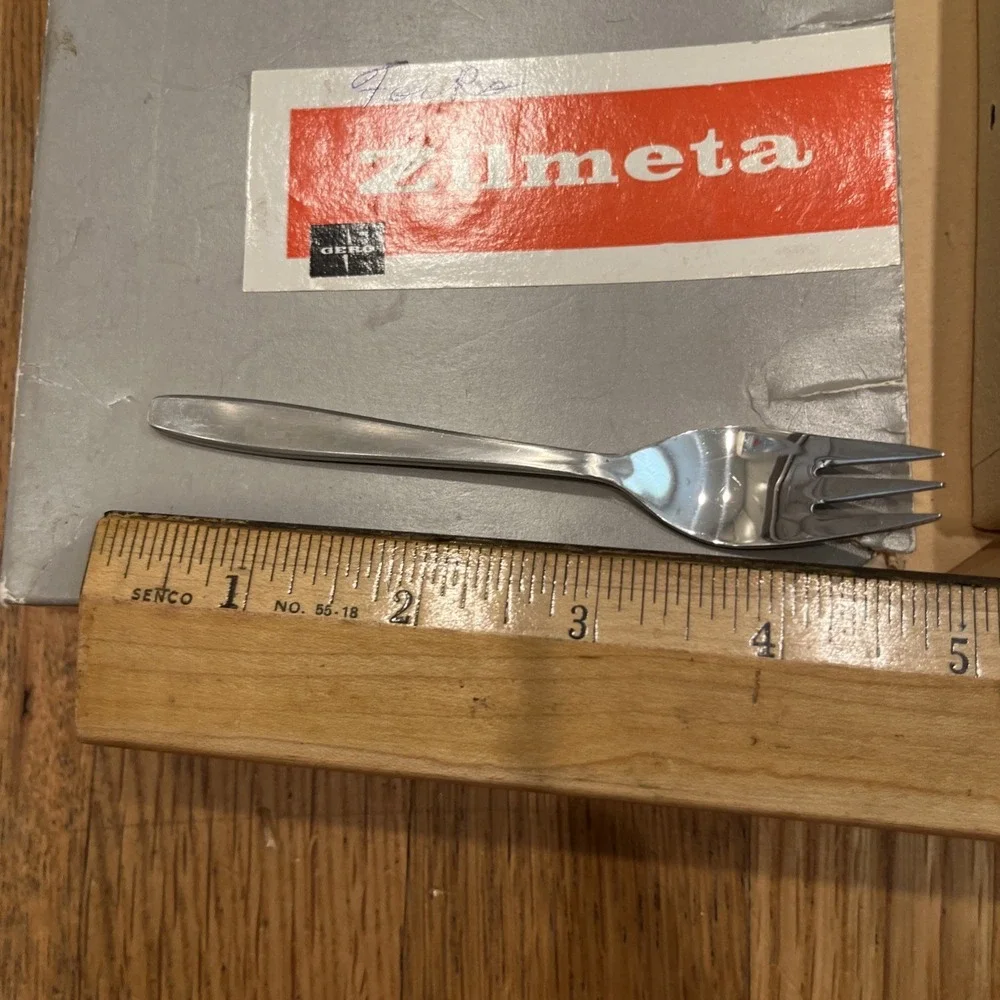 Gero Roestvrij ZILMETA Set Knives, Spoons, Small Spoons, Forks 6 Each 24 Pieces